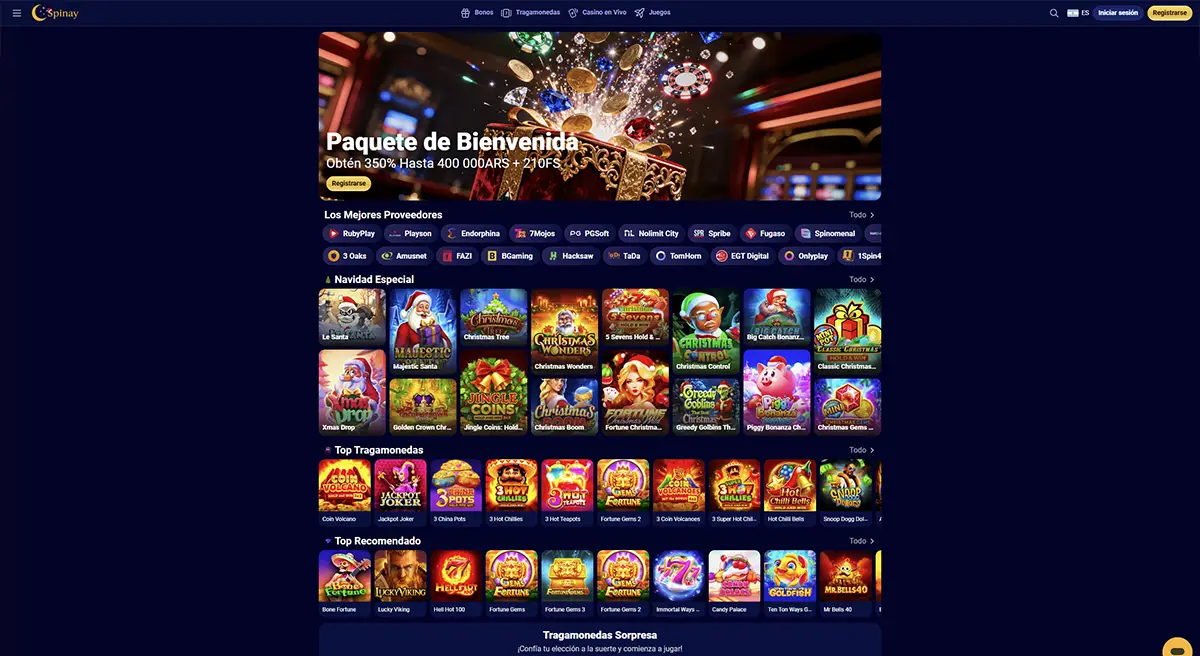 Aplicación de Spinay Casino: juega en cualquier momento y desde cualquier lugar image 1