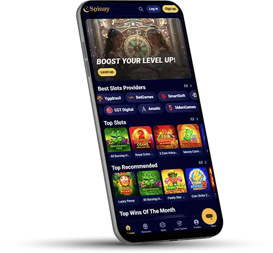 Aplicación de Spinay Casino: juega en cualquier momento y desde cualquier lugar image 2