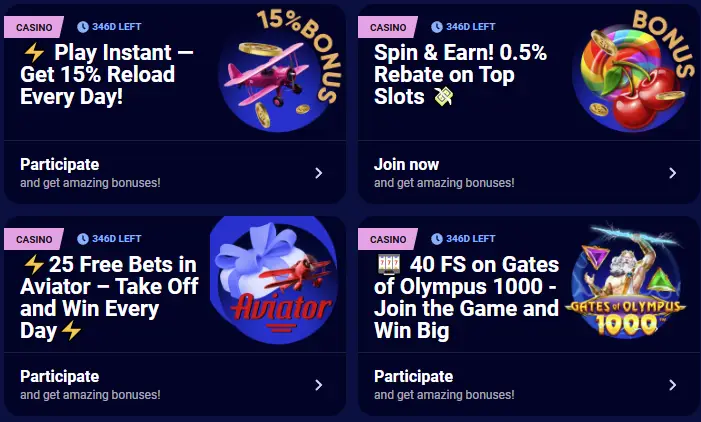 Aplicación de Spinay Casino: juega en cualquier momento y desde cualquier lugar image 3